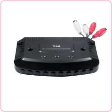 China T-40 dual channels Infrared IR audio transmitter for infrared headphones car use manufacturer