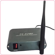 China frequência de rádio TX-50RF Silent Disco transmissor com faixa de 500 metros fabricante