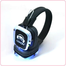 Cina Cuffie wireless RF-309 a 3 canali per feste e eventi silenziosi da discoteca produttore