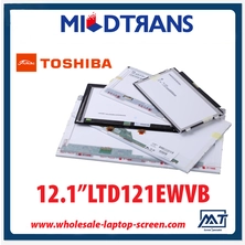 China 12.1 "TOSHIBA CCFL Hintergrundbeleuchtung Laptop LCD-Panel LTD121EWVB 1280 × 800 Hersteller