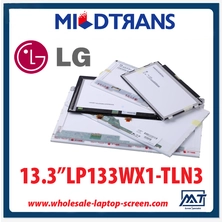 China 13.3" LG Display CCFL backlight notebook pc TFT LCD LP133WX1-TLN3 1280×800 cd/m2 250 C/R 400:1  manufacturer