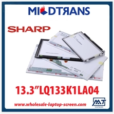 China 13.3" SHARP CCFL backlight notebook TFT LCD LQ133K1LA04 1280×800 cd/m2 300 C/R 300:1  manufacturer