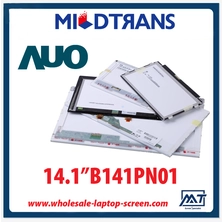 China 14.1 "AUO CCFL notebook backlight pc TFT LCD B141PN01 1400 × 1050 cd / m2 150 C / R 250: 1 fabricante