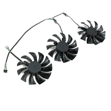 porcelana 3 unids / lote Reemplazar ventilador GA92S2U DC12V 0.46A RTX2080 TI PARA ZOTAC GAMING GEFORCE RTX 2080 2080TI AMP Tarjeta de gráficos Fan de refrigeración fabricante