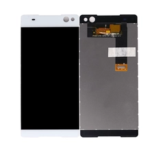 China 6.0 "Digitador de tela de toque LCD para Sony Xperia C5 Ultra Display Montagem de Telefone Móvel Branco fabricante