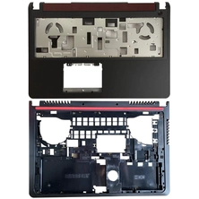 الصين كمبيوتر محمول ل Dell Inspiron 15-7557 15-7559 15-5577 15-5576 Palmrest غطاء القضية أسفل قاعدة غطاء القضية C و D قذيفة الصانع
