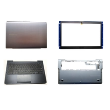 Çin Yeni Samsung NP530U3C NP530U3B NP535U3C NP535U3B LCD Arka Kapak / Ön Çerçeve / Menteşeler / PalmRest / Alt Kılıf Üst Kılıf Gümüş üretici firma