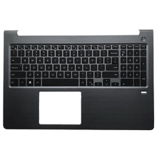 الصين لوحة مفاتيح جديدة ل Dell Vostro 15-5000 5568 V5568 مع كمبيوتر محمول Palmrest العلوي حالة لوحة المفاتيح الصانع