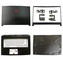 الصين جديد غطاء خلفي شاشات الكريستال السائل / الحافة الأمامية / مفصلات / palmrest / أسفل القضية ل MSI GF63 8RC 8RD GF63VR MS-16R1 أسود أعلى حالة الصانع