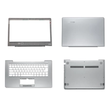 Chine Nouveau couvercle arrière de l'écran LCD / châqueaux / inférieurs / bas pour Lenovo 510S-14 310S-14 Série Ordinateur portable Silver Silver fabricant