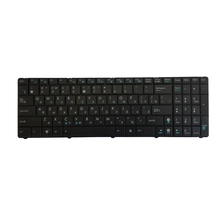 porcelana Teclado portátil ruso para Asus K50i K50C K50AB K50AD K50AF K50IN P50 P50IJ RU BLACK fabricante