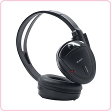 porcelana IR-507 estéreo sonido IR inalámbrico de auriculares fabricante de reproductor de DVD del coche en China fabricante