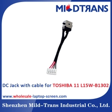 porcelana Toshiba 11 L15W-B1302 portátil DC Jack fabricante