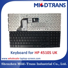 China UK Laptop Keyboard for HP 4510S manufacturer