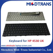 China UK Laptop Keyboard for HP 4530 manufacturer