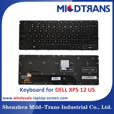 China US Laptop Keyboard for DELL XPS 12 manufacturer