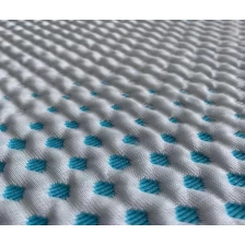 Cina fornitore di tessuti di rame per il raffreddamento del materasso jacquard produttore