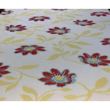 China colorful jacquard mattress pillow fabric manufacturer