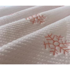 China cooper cooling mattress jacquard knit fabric manufacturer
