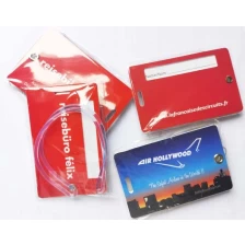 China Custom Logo Printing NFC PVC Luggage Travel Card Wholesaler manufacturer