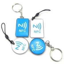 porcelana Llavero NFC impermeable personalizado Fabricante de llavero epoxi NFC fabricante
