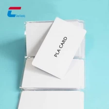 porcelana Fabricante de tarjetas en blanco inteligentes Pla Rfid de ácido poliláctico biodegradable ecológico fabricante