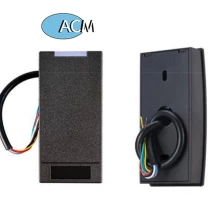 China ACM26M smart card reader IP65 waterproof Wiegand 26 34 interface 125KHz RFID Access control card reader manufacturer