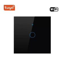China Tuya Smart Life Home House WiFi Wireless Remote Wall Switch Voice Control Touch Sensor Home 220V LED Light Switches manufacturer