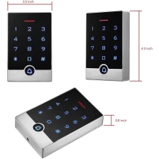 China Security Door Access Control Keypad Stand-Alone Keypad Waterproof Door Lock Keypad Controller Zinc Alloy Metal manufacturer