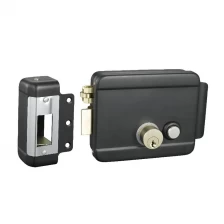 China 12V Security Smart Magnetic Electronic Metal Door Gate Electric Door Rim Lock manufacturer