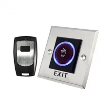China factory manufacturer Electric Remote Controller Infrared Sensor Exit Button Waterproof Push Button No Touch Exit Button manufacturer