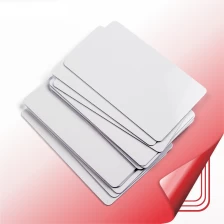 China CR80 Plastic White Blank Printable PVC Card With Chip for Hotel Key Access Control Card manufacturer
