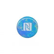 Китай Изготовленный на заказ кристаллический логотип компании, эпоксидная наклейка с тегами NFC производителя