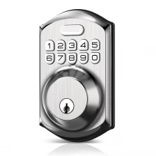 China Keyless Entry Door Lock with Keypad - Smart Deadbolt Lock for Front Door with 2 Keys manufacturer