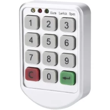 China Electronic Lock ABS Plastic Panel Intelligent Password Keypad Digital Electronic Cabinet Door Combination Lock manufacturer