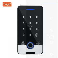 China smart waterproof keypad tuya wifi fingerprint door biometric access control system products manufacturer