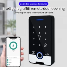 China smart waterproof keypad tuya wifi fingerprint door biometric access control system manufacturer