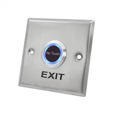 porcelana IP68 Interruptores de control remoto impermeable sin sensor de infrarrojos táctiles sin toque botón con placa de acero inoxidable fabricante