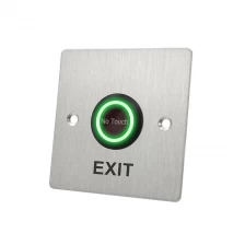 porcelana Smart Automatic Door Libere Sistema de control de acceso abierto Sensor de infrarrojos sin toque No Touch Salida Botón Interruptor de acero inoxidable fabricante