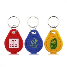 Çin 125kHz RFID 100 PCS ABS KEYFOB LAZER GRAPRACI TK4100 Erişim Kontrolü Kapısı Kilidi için Su Geçirmez üretici firma