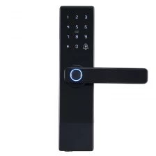 Chine TUYA Smart Security Lock WiFi Mot de passe digital empreinte RFID IC Lecteur de carte digitale Gandage d'empreinte digitale Application Network Smart Door Lock fabricant