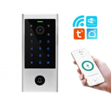 porcelana Tuya Phone APP Smart Remote Control 125KHz EM Card RFID Reader Waterproof Standalone Door Gate Access Control System - COPY - e3c17c fabricante