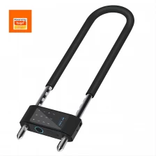 China Tuya App Smart U-Shaped Electronic Fingerprint Lock Waterproof for Glass Door Convenient Smart Home Access manufacturer