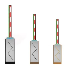 China Speed Parking Lot Gate Barrier 24V DC Brushless Motor Rfid Automatic Boom Barrier Gate Traffic Barrier manufacturer