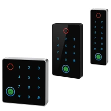 porcelana Tuya-teclado inteligente de Control de acceso móvil, sistema de frenado antibloqueo de huellas dactilares, resistente al agua, lector de radiofrecuencia de 125kHz fabricante