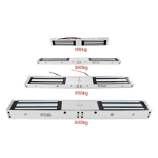 চীন অগ্নিরোধী কাঠের দরজার জন্য Shenzhen 12V ডাবল দরজা বৈদ্যুতিক চৌম্বক লক প্রস্তুতকারক 1200Lbs নির্মাতা