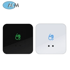 China China Factory LED Indication Infrared Sensor Touchless Exit Switch Contactless No Touch Door Exit Button for Access Control System manufacturer