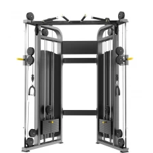 China Fitness equipment dual pulley light commercial functional trainer machine manufacturer