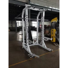 China Commercial professional free frame squat rack multifunctional fitness equipment weightlifting bench press barbell gantry manufacturer