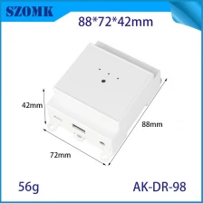 الصين 88*36*41MM AK-DR-97 Din Rail Wall Mounted Enclosure Rg45 To 485 Communication Enclosure Network Card Case - COPY - p3k9vo الصانع